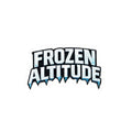 Frozen Altitude Sticker | Icy Text Graphic